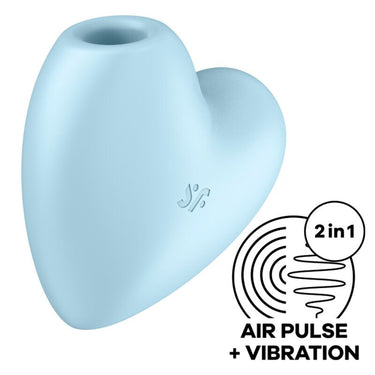 Vibratore Clitoride Water Proof con 132 Programmi - Satisfyer Cutie Heart